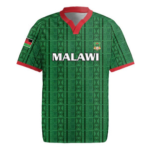 Custom Malawi Football Rugby Jersey Go Champions - Green - African Pride