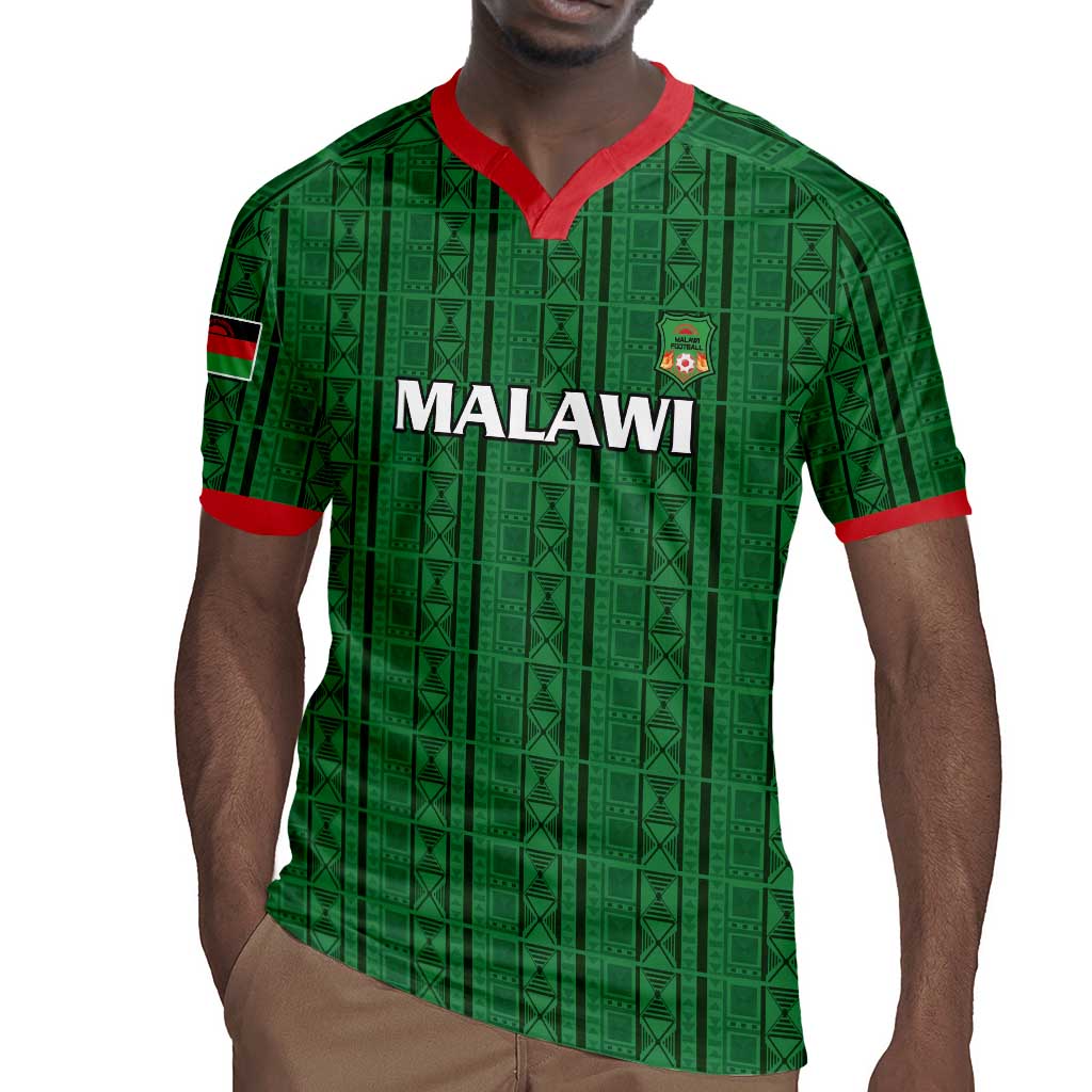 Custom Malawi Football Rugby Jersey Go Champions - Green - African Pride