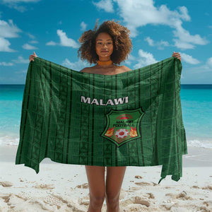 Malawi Football Sarong Go Champions - Green - African Pride