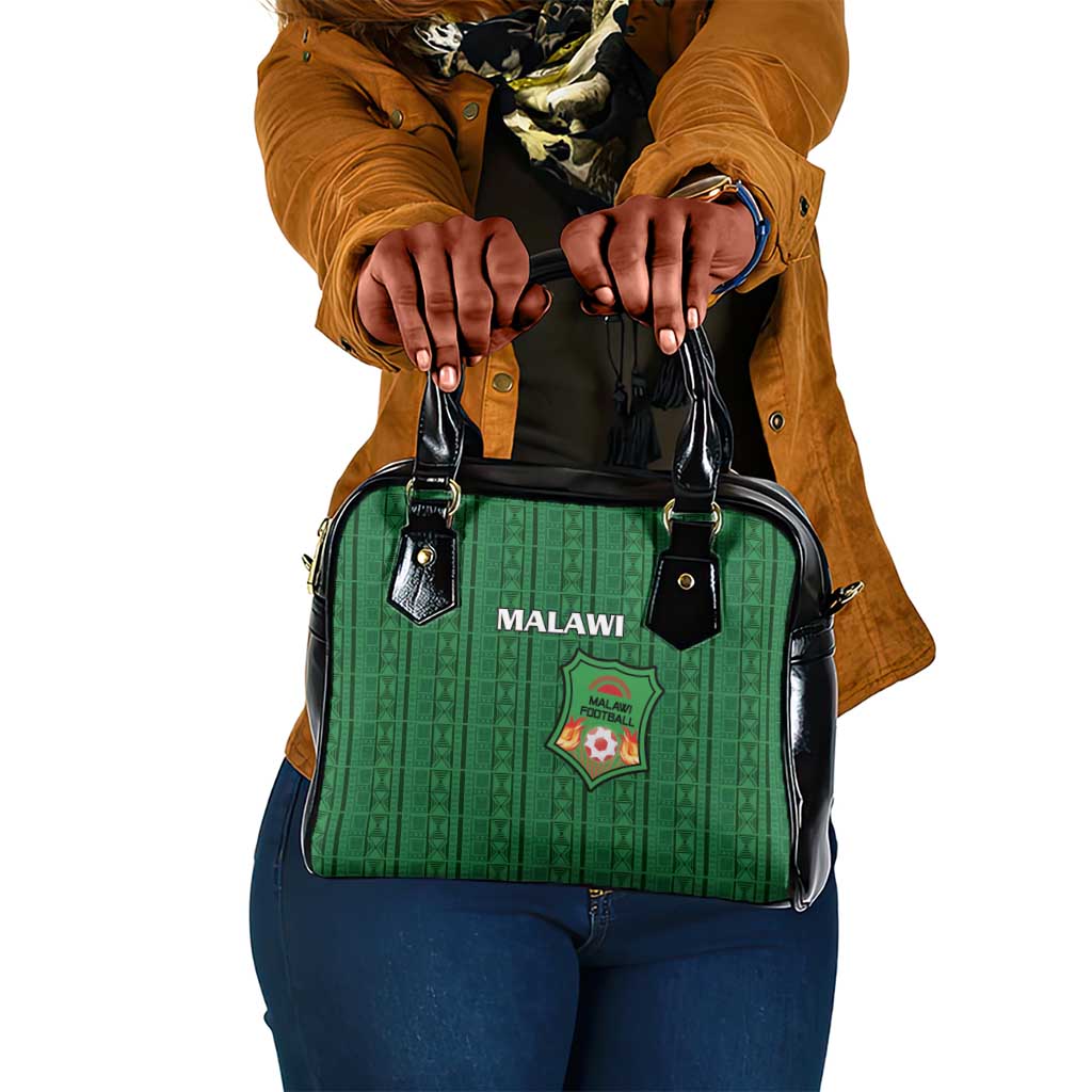 Malawi Football Shoulder Handbag Go Champions - Green - African Pride
