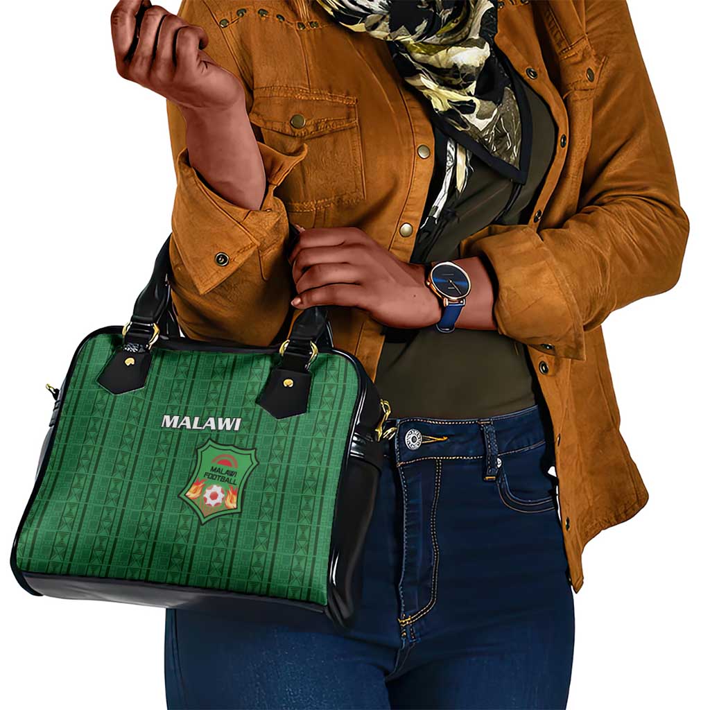 Malawi Football Shoulder Handbag Go Champions - Green - African Pride