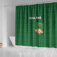 Malawi Football Shower Curtain Go Champions - Green - African Pride