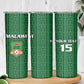 Custom Malawi Football Skinny Tumbler Go Champions - Green - African Pride
