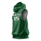 Custom Malawi Football Sleeveless Hoodie Go Champions - Green - African Pride