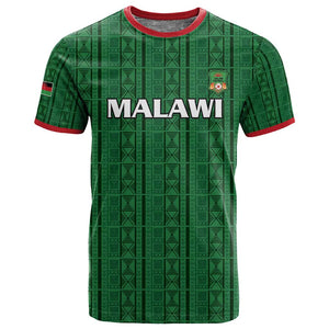 Custom Malawi Football T shirt Go Champions - Green - African Pride