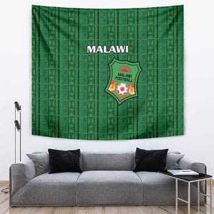 Malawi Football Tapestry Go Champions - Green - African Pride