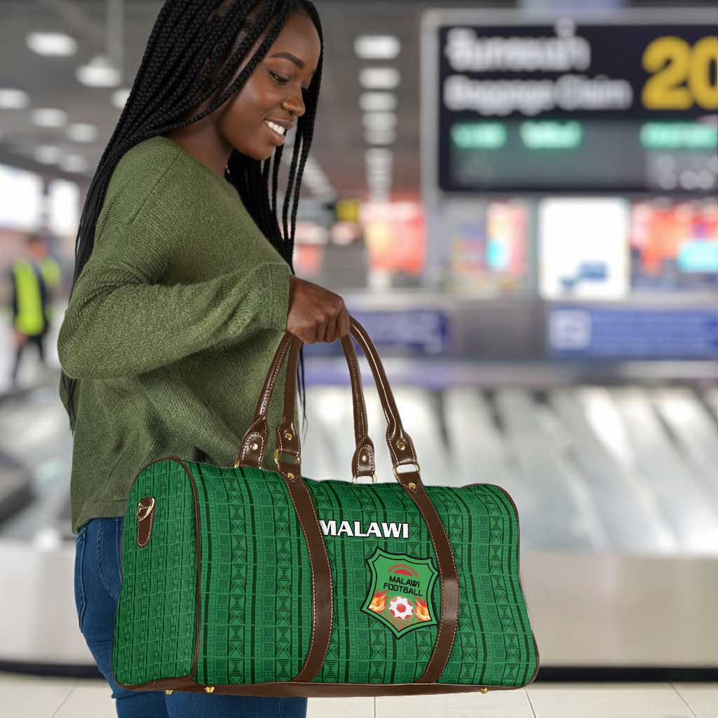 Malawi Football Travel Bag Come On Flames - Green