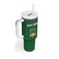 Custom Malawi Football Tumbler With Handle Go Champions - Green - African Pride
