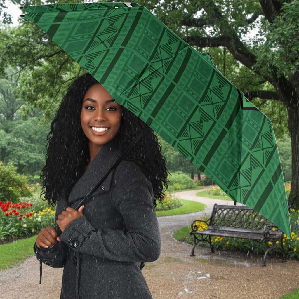 Malawi Football Umbrella Come On Flames - Green