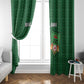 Malawi Football Window Curtain Go Champions - Green - African Pride