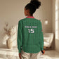 Custom Malawi Football Women Casual Shirt Go Champions - Green - African Pride