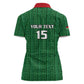 Custom Malawi Football Women Polo Shirt Go Champions - Green - African Pride