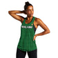 Custom Malawi Football Women Racerback Tank Go Champions - Green - African Pride
