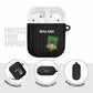 Malawi Football AirPods Case Come On Flames - Black