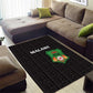 Malawi Football Area Rug Go Champions - Black - African Pride