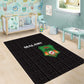 Malawi Football Area Rug Go Champions - Black - African Pride
