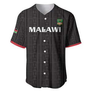 Custom Malawi Football Baseball Jersey Go Champions - Black - African Pride