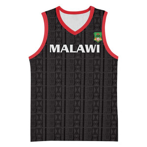 Custom Malawi Football Basketball Jersey Go Champions - Black - African Pride