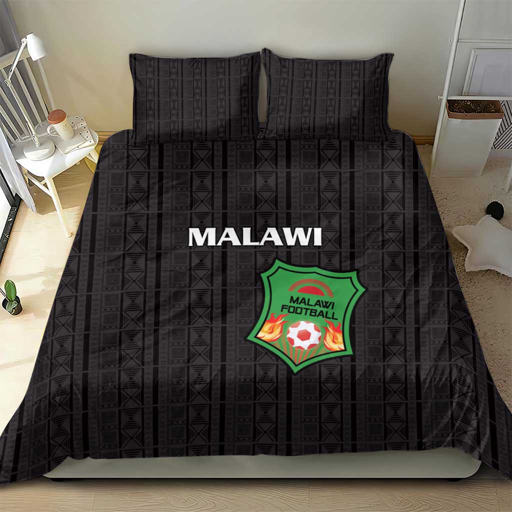 Malawi Football Bedding Set Go Champions - Black - African Pride