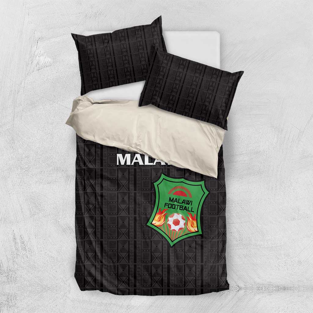 Malawi Football Bedding Set Go Champions - Black - African Pride