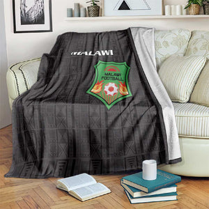 Malawi Football Blanket Go Champions - Black - African Pride