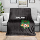 Malawi Football Blanket Go Champions - Black - African Pride