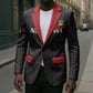 Custom Malawi Football Blazer Come On Flames - Black