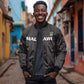 Custom Malawi Football Bomber Jacket Go Champions - Black - African Pride