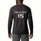 Custom Malawi Football Button Sweatshirt Come On Flames - Black