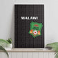 Malawi Football Canvas Wall Art Go Champions - Black - African Pride