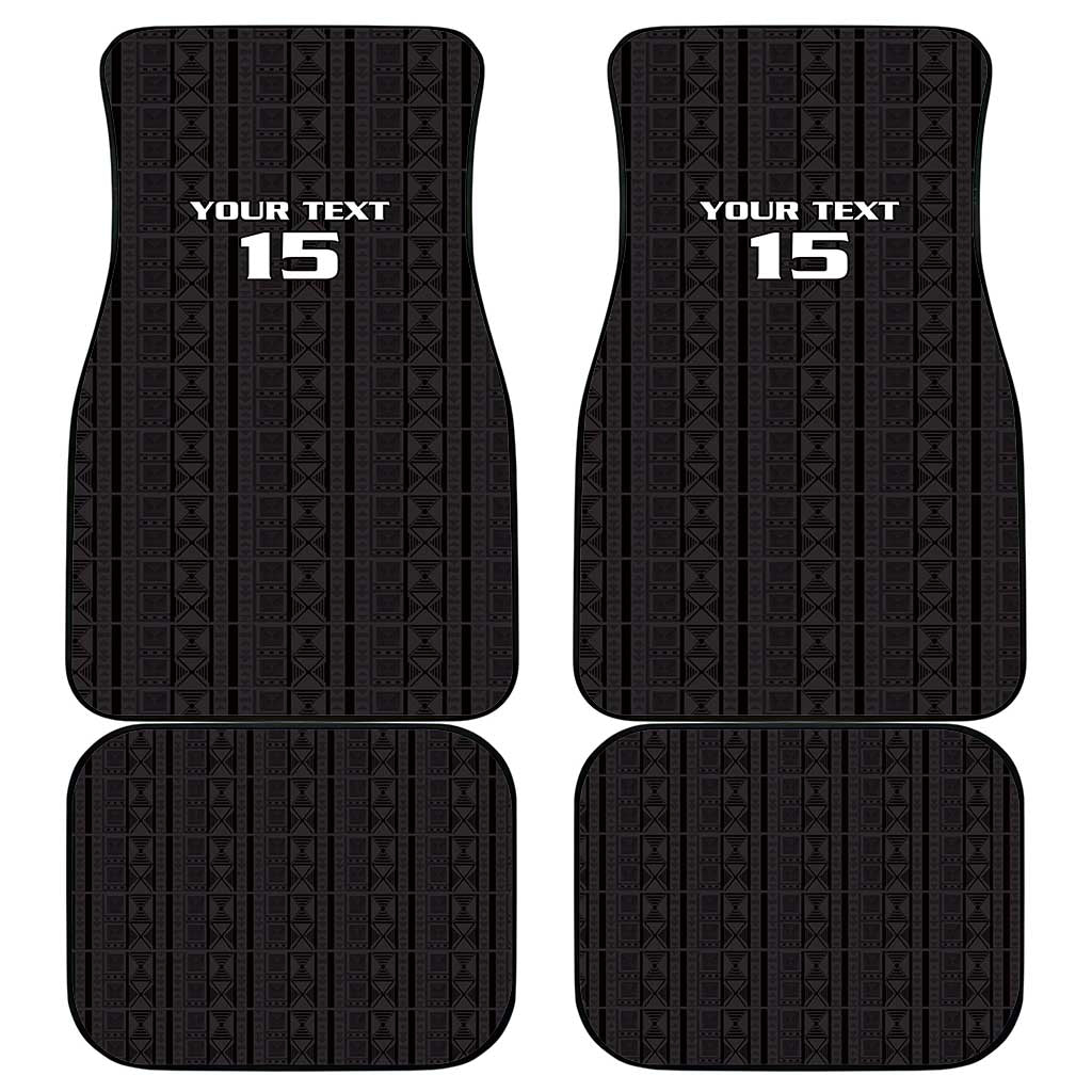 Malawi Football Car Mats Go Champions - Black - African Pride