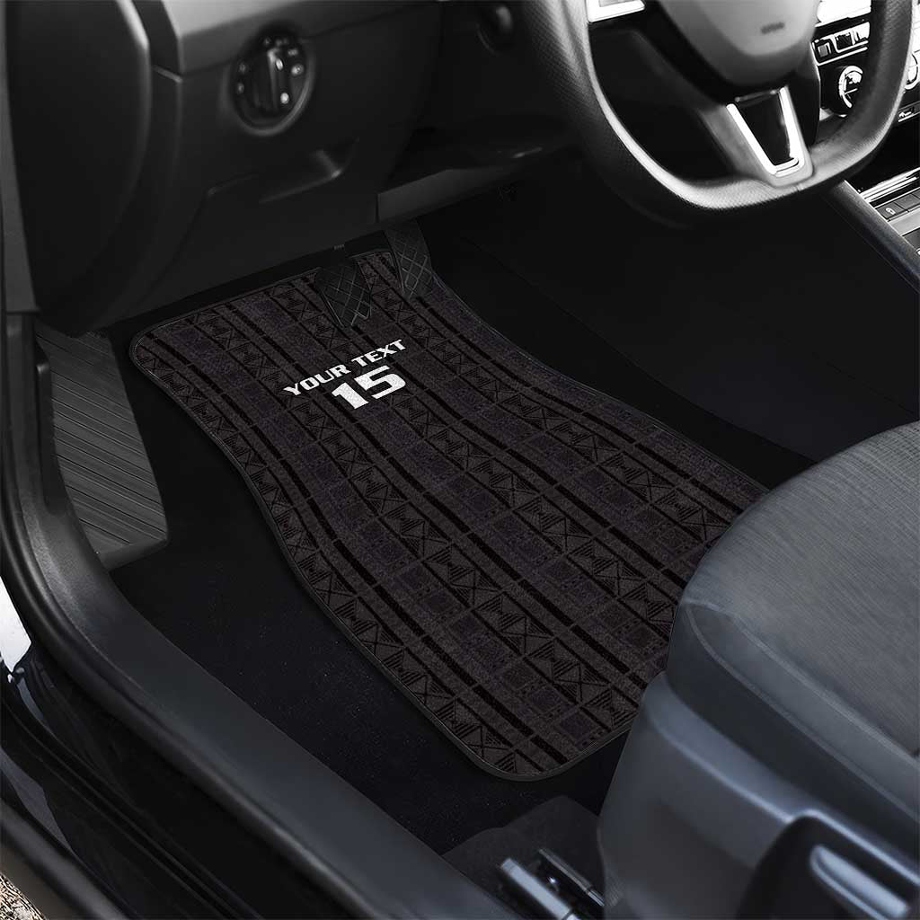 Malawi Football Car Mats Go Champions - Black - African Pride
