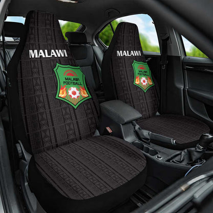Malawi Football Car Seat Cover Go Champions - Black - African Pride