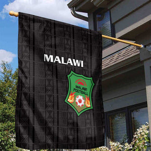 Malawi Football Garden Flag Go Champions - Black - African Pride