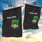 Malawi Football Garden Flag Go Champions - Black - African Pride