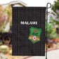 Malawi Football Garden Flag Go Champions - Black - African Pride