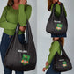 Malawi Football Grocery Bag Go Champions - Black - African Pride