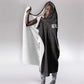 Malawi Football Hooded Blanket Go Champions - Black - African Pride