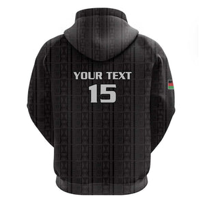 Custom Malawi Football Hoodie Go Champions - Black - African Pride