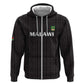 Custom Malawi Football Hoodie Go Champions - Black - African Pride
