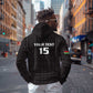 Custom Malawi Football Hoodie Go Champions - Black - African Pride