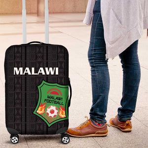 Malawi Football Luggage Cover Go Champions - Black - African Pride