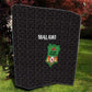 Malawi Football Quilt Go Champions - Black - African Pride
