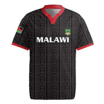 Custom Malawi Football Rugby Jersey Go Champions - Black - African Pride