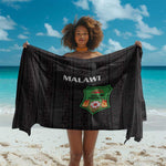 Malawi Football Sarong Go Champions - Black - African Pride