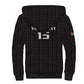 Custom Malawi Football Sherpa Hoodie Go Champions - Black - African Pride
