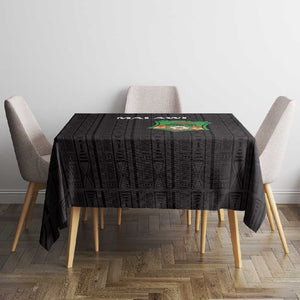 Malawi Football Tablecloth Go Champions - Black - African Pride