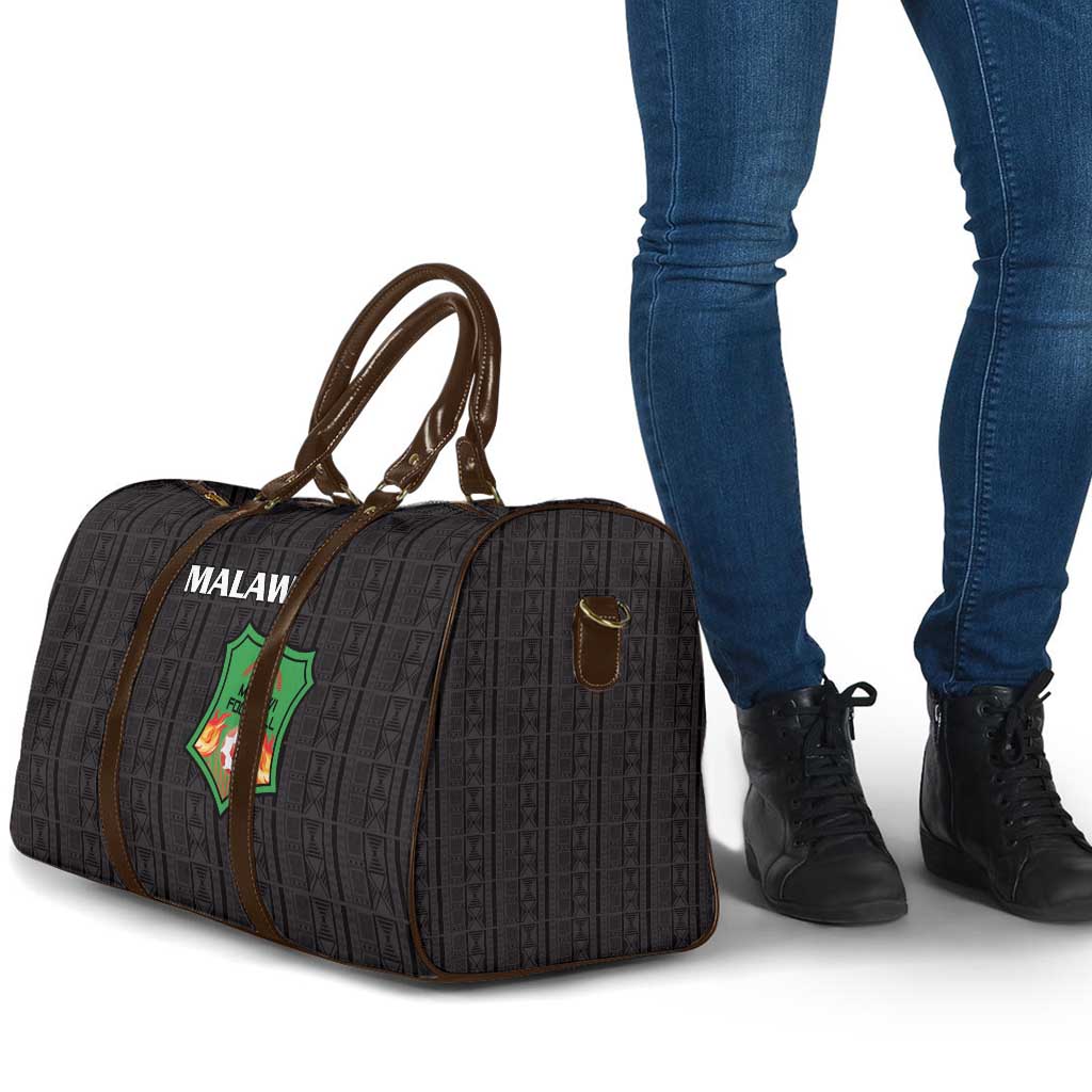 Malawi Football Travel Bag Come On Flames - Black