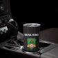 Custom Malawi Football Tumbler Cup Go Champions - Black - African Pride