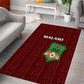 Malawi Football Area Rug Go Champions - Red - African Pride